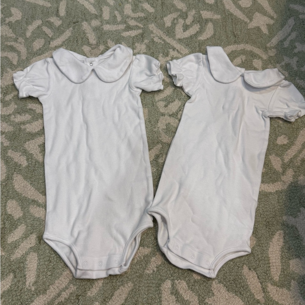 Classic White Kids One Piece Set